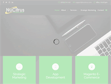 Tablet Screenshot of nucitrus.com